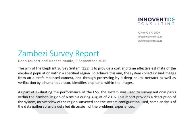 Zambezi Survey Report