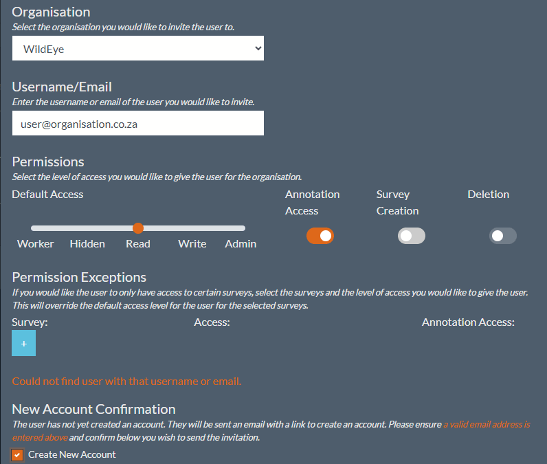 Streamlined Signup Procedure